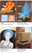 Load image into Gallery viewer, Daisy Full Body 3D Luxury Shiatsu Zero Gravity Massage Chair
